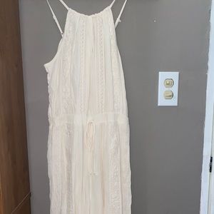 Ivory/White Jumpsuit